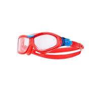 TYR Orion Swim MASK Kids Swimming Goggles (Clear, Red)