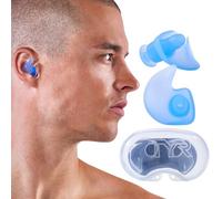 TYR Silicone Molded Ear Plug Swim Equipments & Accessories (Blue)