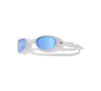 TYR Swim Goggles Special Ops 2.0 Mirrored Adult Fit White