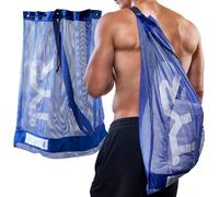 TYR Sport Swimming Net Bag 75 L Equipment Unisex, unisex, LBD2428, Bleu/Royal, 75L