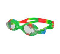 TYR Swimple Kid's Swimming Goggles, Ages 3-10, Green/orange