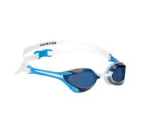 TYR Tracer-X Elite Mirrored Racing Adult Goggles 490 - Blue Turq One Size