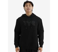 TYR Ultrasoft Big Logo Tech Hoodie Black White - 3XL