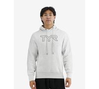 TYR Ultrasoft Big Logo Tech Hoodie Grey - S
