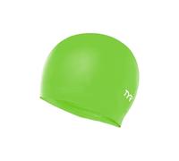 TYR Unisex Adult Black Cap, Florescent Green
