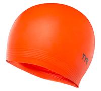 TYR Unisex Adult Black Cap Florescent Orange