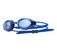 TYR Unisex Adult Blackhawk Racing Low Profile Swimming Goggles - Blue/Navy/Black, Medium