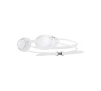 TYR Unisex Adult Blackhawk Racing Low Profile Swimming Goggles - Clear/Clear/Clear, Medium