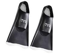 TYR unisex adult Crossblade Fins 2.0 Footwear, Black/White, Large US