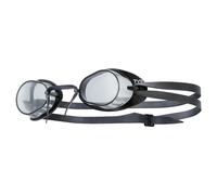 TYR Unisex Adult Socket Rocket 2.0 Swedish Style Goggles - Smoke/Black/Black, Medium