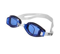 TYR Unisex Adult Team Sprint Fitting Basic Goggles - Blue/Black/White, Medium