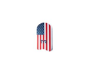 TYR Unisex Adult Usa Flag Classic Kickboard - Red/Navy, Medium