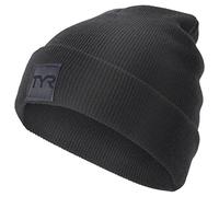 TYR Unisex Insulated Cuffed Beanie Hat, Heather Grey, One Size