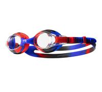 TYR Unisex Kid's Simple Tie Dye Goggles Clear/Blk One Size