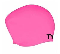 TYR Long Hair Wrinkle Free Silicone Cap Pink