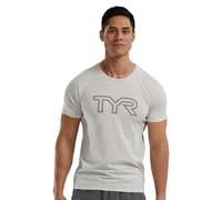 TYR Unisex Ultrasoft Lightweight Short Sleeve Big Logo Tech Tee Tri Lg Logo Tee -UX (Pack of 1)