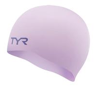 TYR Unisex Wrinkle Free Silicone Swim Cap, Lavender