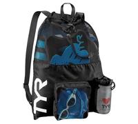 TYR Unisex's Big Mesh Mummy Backpack Bag, Black, One Size Size, Black