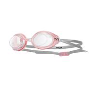 TYR Vecta Racing Swim Goggles Adult Fit Pink/Grey