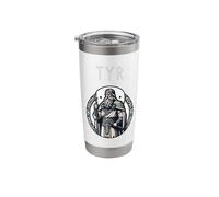 Tyr Viking God of Justice and War Stainless Steel Insulated Tumbler