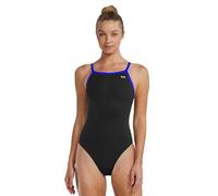 TYR Women Hexa Female Performance Diamondfit Durafast Female Swimsuit Diamondfit - Black/Blue, 38