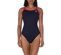 TYR Women Hexa Female Performance Diamondfit Durafast Female Swimsuit Diamondfit - Black/Blue, 40