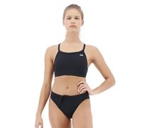 TYR Women's Solid Durafast Diamondback Workout Bikini,Black,Large