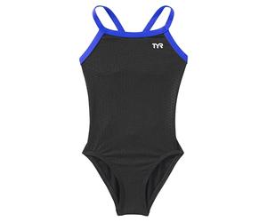 TYR Women’s Hexa Diamondfit Swimsuit Black/Blue