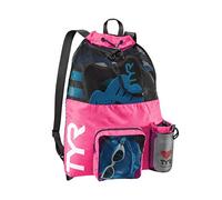 TYR Women's Big Mummy Backpack Mesh Bag, Pink, One Size UK