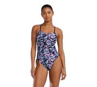 TYR Women's Durafast Elite Cutoutfit Swimsuit, Multi/Energia, 36
