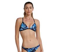 TYR Women's Durafast Elite Triangle Tieback Bikini Top, Medium