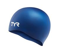 TYR Wrinkle Free Silicone Swim Caps - Navy Blue