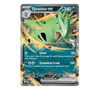 Tyranitar ex 064/131 Ultra Rare Pokemon Card | Rare Pokémon Cards | Pokémon EX | Prismatic Evolutions | Pokemon Scarlet and Violet | Titan Cards Authenticated