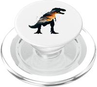 Tyrannosaurus Dinosaur Graphic Archaeology Motif Art PopSockets PopGrip for MagSafe