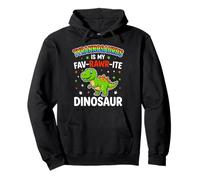 Tyrannosaurus Is My Fav-Rawr-Ite Dinosaur Pullover Hoodie