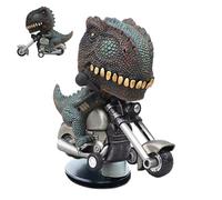 Tyrannosaurus Rex Car Decoration - Car Dinosaur Drift Ornament, Creative T-Rex Dinosaur Decoration | Rex Tractor, Scalpers, Novelty Dinosaur Figure on Motorcycle for Upgrading the Autost