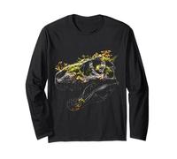 Tyrannosaurus Rex Dinosaur Graphic Archaeology Motif Print Long Sleeve T-Shirt
