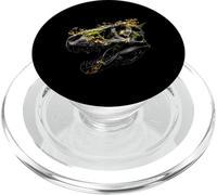 Tyrannosaurus Rex Dinosaur Graphic Archaeology Motif Print PopSockets PopGrip for MagSafe