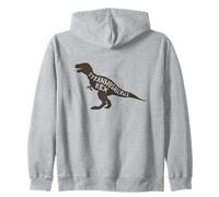 Tyrannosaurus Rex Dinosaur Predator King Zip Hoodie