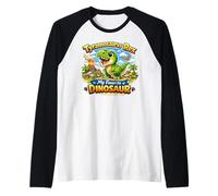 Tyrannosaurus Rex My Favorite Dinosaur Raglan Baseball Tee