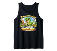Tyrannosaurus Rex My Favorite Dinosaur Tank Top