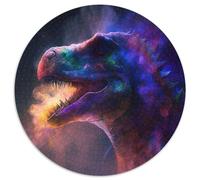Tyrannosaurus Rex Nebula 1000-Piece Jigsaw Puzzle Cardboard Jigsaw for Mother'S Day, Birthdays, Christmas 67.5x67.5cm