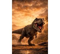 Tyrannosaurus Rex Notebook for work: Prehistoric Power | Blank Notebook for Drawing, Writing, and Sketching