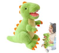 Tyrannosaurus Rex Plush Toy Rabbit, 8-Inch Premium Claw Machine Cartoon Doll With Vivid Cute Design - Soft PP Cotton For Snuggling Sofa Ornament - 11x5.5x7in / 28x14x18cm