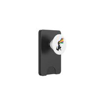 Tyrannosaurus Rex Shooting Rainbow Laser, Dinosaur PopSockets PopWallet for MagSafe