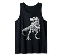 Tyrannosaurus Rex Skeleton Fossil Dinosaur Anatomy Tank Top
