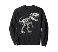 Tyrannosaurus Rex Skeleton Fossil Paleontologist T Rex Dino Sweatshirt