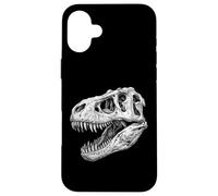 Tyrannosaurus Rex Skull Fossil Dinosaur Anatomy Case for iPhone 16 Plus