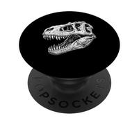 Tyrannosaurus Rex Skull Fossil Dinosaur Anatomy PopSockets Adhesive PopGrip