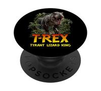 Tyrannosaurus Rex T-Rex Tyrant Lizard King PopSockets Adhesive PopGrip
